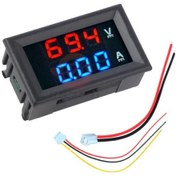 Resim 100v 10a Voltmetre Ampermetre Dsn-vc288 