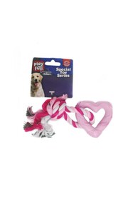 Resim Hype Store PF-4050-ll Kalp Şeklinde İi Köpek Diş Kaşıma Oyuncağı 18 Cm 