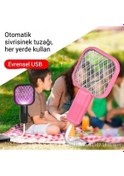 Resim Trendooze Uv Sivrisinek Sinek Pembe, Pembe Öldürücü Kovar Elektrikli Böcek Nh Pembe 