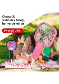 Resim Trendooze Uv Sivrisinek Sinek Pembe, Pembe Öldürücü Kovar Elektrikli Böcek Nh Pembe 