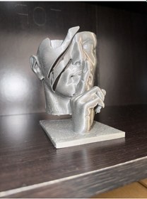 Resim Özel Tasarım İnsan Silueti Heykeli Ev Ofis Masa Üstü Hediyelik Dekoratif 