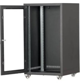 Resim Setrack 12U 600X600 Tekerlekli Cam Kabinet 