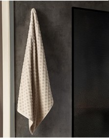 Resim Madame Coco Puanty %100 Pamuk Banyo Havlusu - Bej 8684427128206 Ekru 
