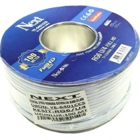 Resim Next YE-6401 Ccs Rg6 U4 Uydu Kablo - Metre 