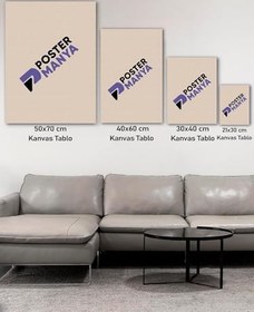 Resim Postermanya Tulip Serenity, Lale Huzuru İllüstrasyon Sanatı Kanvas Tablo - Tuval Tablo 