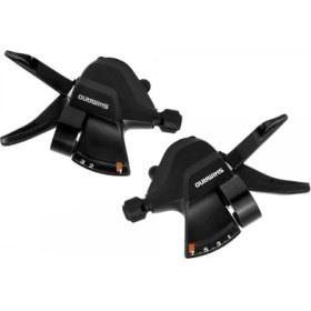 Resim SHIMANO Altus Rapıdfıre Plus Vites Kolu Siyah M315 3x7 