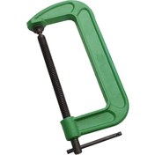 Resim Geeksen Tuosen Logo'lu El Operasyonlu Ağır Çelik Döküm Ahşap Zımba - G Tipi Sabitleyici Zımba Yeşil-siyah Karışık Renk 5 İnç 