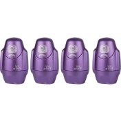 Resim Mena Rise E-Bot Sılgılı Kalemtıras Metalık Mor 4lu Set 