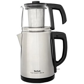 Resim Tefal Tea Expert Deluxe Cam Demlikli Çay Makinesi Inox 