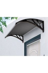 Resim SUNDURMAGROSS Kapı Pencere Üstü Pratik Sundurma 150 X 100 cm Siyah 