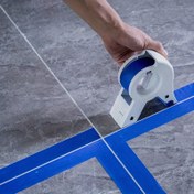 Resim Profesyonel Boyacı Maskesi Dispenser - Dayanıklı ABS, Kolay Tutuşlu Kolu, Ev ve Endüstriyel Kullanım İçin İdeal - Boyama ve Fayans İşleri İçin Temiz ve Hassas Çizgiler Sağlar (Bant Dahil Değil), Boyacı Bantı, Fayans İşleri, Şık Tasarım, Sağlam Yapı 