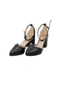 Resim Celira Siyah Kadın 5 Cm Kalın Topuklu Ayakkabı Siyah 