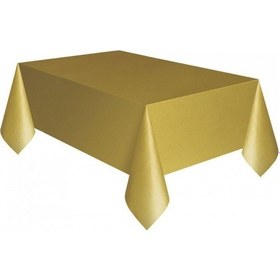 Resim Düz Gold Masa Örtüsü 137x270 cm 