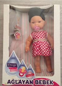 Resim Şimşek Toys Ağlayan Emzikli Saçlı Bebek 