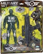 Resim Kartela Silahlı Askeri Set 
