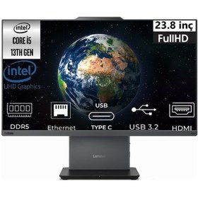 Resim Lenovo Thinkcentre Neo 50A 12SCA0LJTR-K30 i5-13420H 24 GB 1 TB SSD 23.8" W11P FHD AIO Masaüstü Bilgisayar 