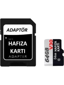 Resim Ventus Sprange 64 GB U3 Hafıza Kartı Faster Transfer Speed Class 10 4k Video Kayıt (V30) 