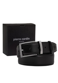Resim Pierre Cardin Deri Erkek Kemer 3,5 Cm Pc-2209 Siyah 