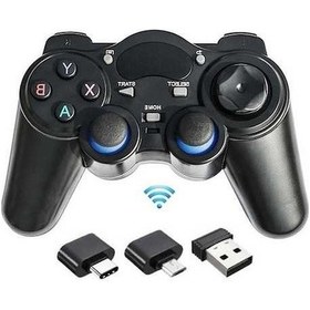 Resim Ankatek Yapılandırma: Usb Type-c Tv Telefonları Ps3 Pc360 Pc İçin Kablosuz Gamepad, Android Alıcısı 2.4g Wv İle Uyumlu 