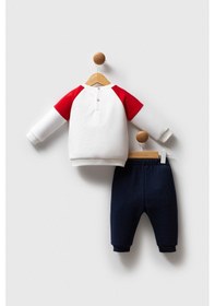 Resim U.s. Polo Assn Erkek Bebek Kırmızı Takım Usb2551-c-v2 Kırmızı 