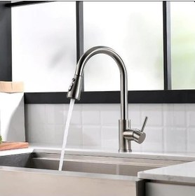 Resim Fleko Flora Spiralli Eviye Bataryası Krom 