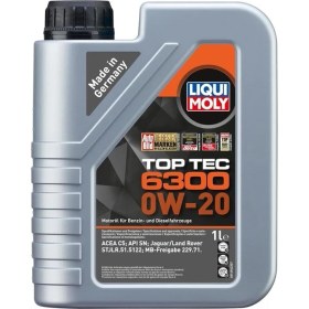 Resim Moly Top Tec 6300 0W-20 1 Litre Otomotiv Bakım Ürünü 