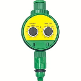 Resim Yeşil Çift Kodlu Zamanlayıcı, Sulama Sistemleri için Ayarlanabilir Zamanlayıcı - Pil ile Çalışan, Dayanıklı Plastik, ≤36V Çalışma Gerilimi, Çiftlik ve Bahçe Kullanımı için İdeal, Bahçe Sulama Sistemi | Şık Yeşil Tasarım | Dayanıklı Plastik Gövde, Bahçe Sulama Ekipmanı 