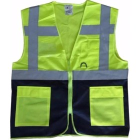 Resim Emirhan Reflektörlü Ikaz Yeleği ( Mühendis Yeleği ) Cepli 