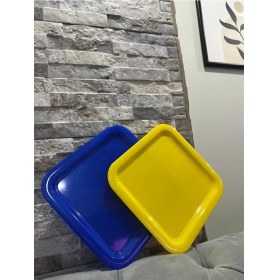 Resim The Fabrication 2'li Taraftar Plastik Tabak Sunum Tepsisi Fenerbahçe 