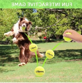 Resim markentegra Dayanıklı Kauçuk Tenis Topu - Büyük Boy - Diş Dostu Yüzey 