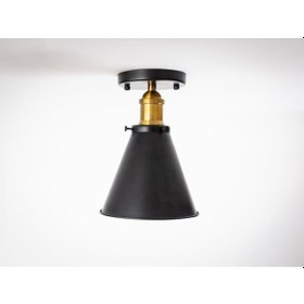 Resim Riolight Retro Tekli Metal Plofonyer Avize (538285142) 