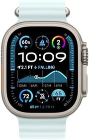 Resim Apple Watch Band - Ocean Band - 49 mm - Kristal Mavi - XL 