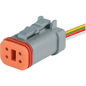 Resim Dt06-4s Erkek Konnektör 4 Pin 
