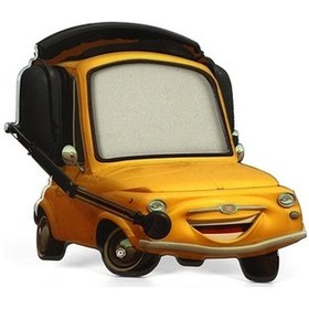 Resim Sarı Araba Damla Çerçeve (8X10) Dmlas 