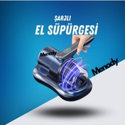 Resim menody K10 Pro Yenilenmiş Güçlendirilmiş Şarjlı El Süpürgesi Yüksek Emiş Gücü Koltuk Ve Yatak Süpürgesi 