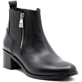 Resim Hakiki Deri Kadın Bootie 