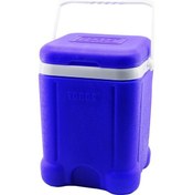 Resim Toros 20lt Kare Buzluk Mavi Plastik Taşıma Kulplu Brkt 