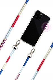 Resim Vorson El Yapımı Iphone 12 Pro Max Uyumlu Kılıflı Telefon Askısı 