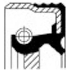 Resim EKSANTRİK MIL KAPAK KEÇESI DUCATO 2.3 JTD 34X60X10 