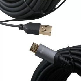 Resim Luord-Store SWL6122B/93 4K 60 Hz 15 Metre USB Güç Kablolu Hdmı Görüntü Kablosu 
