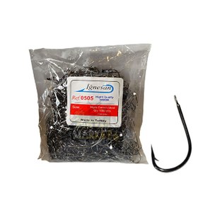 Resim İğnesan 505 Serisi Black Nikel Olta İğnesi 1000'li Paket No:3 