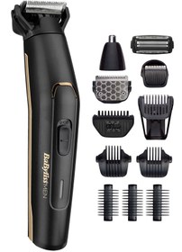 Resim Babyliss 11 Başlıklı Islak Kuru Kullanımlı Kablosuz Multi Tıraş Bakım Makinesi Siyah MT860E 
