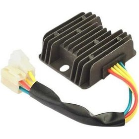 Resim Ulzyvf Hyosung Gt250/gt650 İçin 12v 3 Fazlı Tam Dalga Regülatör - 14.5v 25a 