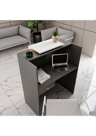 Resim Blackros 1 Çekmeceli Ledli Karşılama Banko 