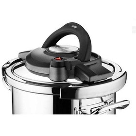 Resim Aryıldız Touch Cook 6lt Düdüklü Tencere Gri 