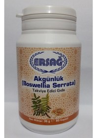 Resim Ersağ Akgünlük Gıda Takviyesi. Boswellia Serrata 