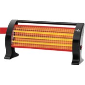 Resim Verfou Dp1200 1200 W Quartz Isıtıcı Tasarruflu Elektirikli Soba Minisan Garantili 