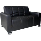 Resim Koltukstilim Hml Ovl Ikili Ofis Koltukları Siyah 