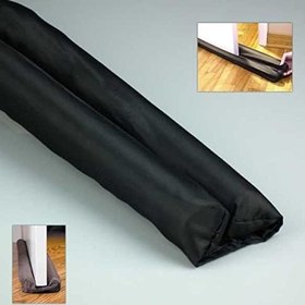 Resim 1 Adet Kapı Altı Rüzgar Önleyici Isı Yalıtım Süngeri Eşik Altlığı Stoper Rüzgarlık Toz Soğuk Çift Taraflı Sünger Stoper 