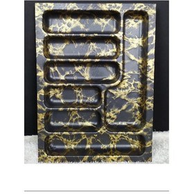 Resim 7 Bölmeli Kaşıklık Büyük Boy Royaleks-a1336 Çok Renkli 